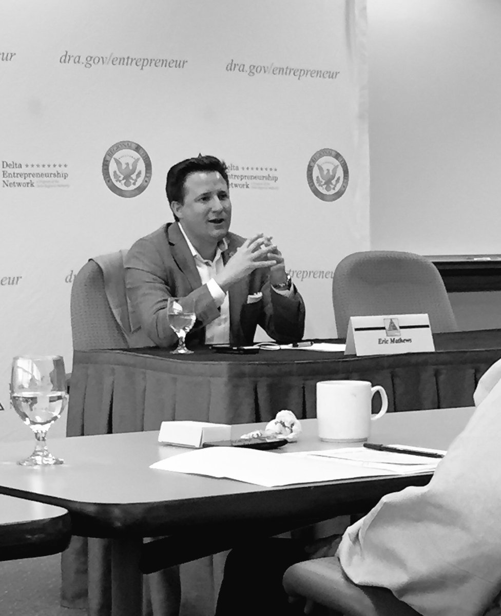 Great to have <a href="/ECMathews/">Eric Mathews</a> today. Stay tuned for some cool collabs w/ <a href="/Start_Co/">Start_Co</a> &amp; @HubXLifeScience #deltaentrepreneur