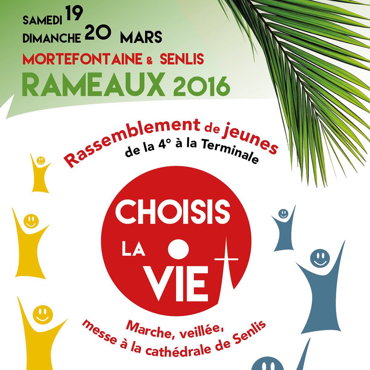 JeunesCathos60's tweet photo. Tu peux encore t'inscrire #rameaux2016 #rassemblement https://t.co/7FQKhjUpxo