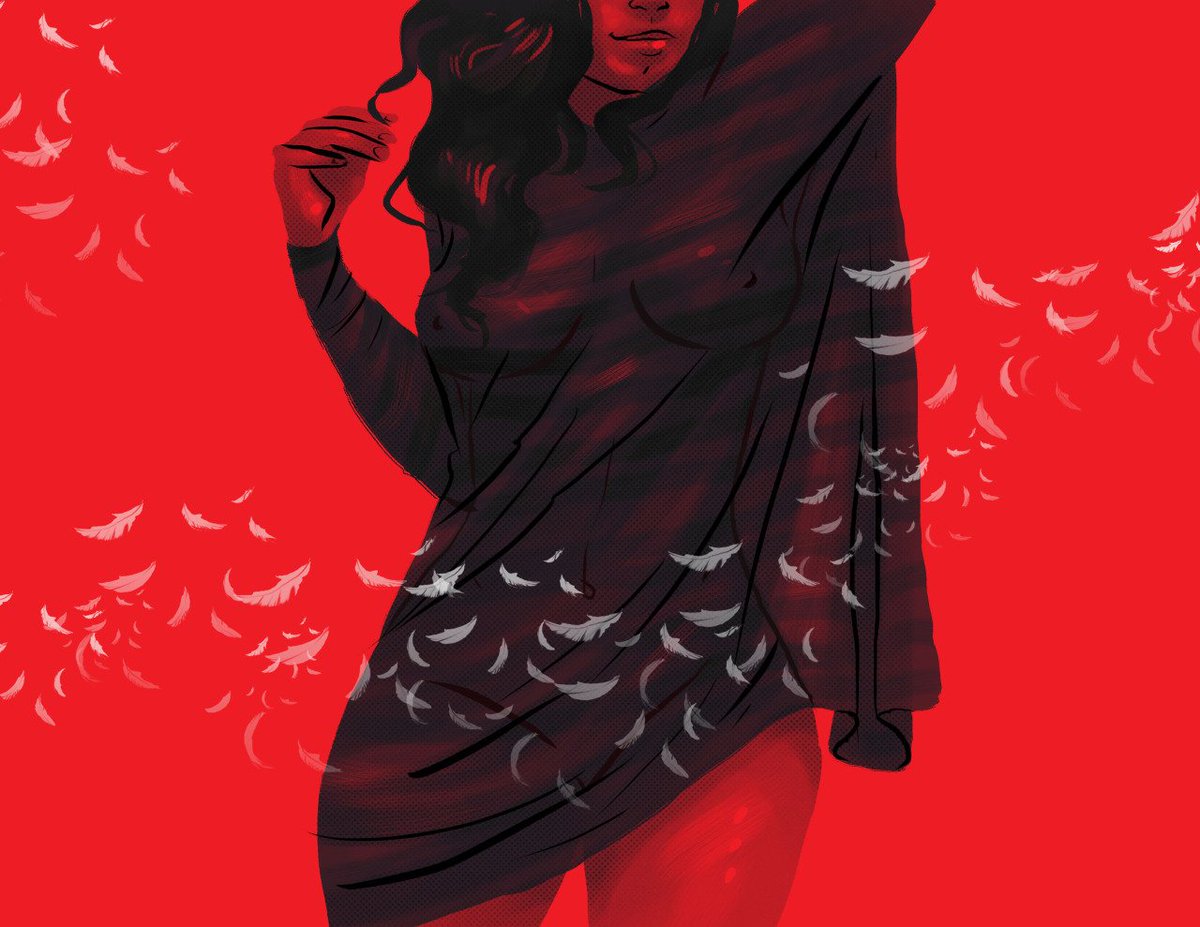 LundenShade's tweet photo. The Red Book 
#seanmack #blackcomic https://t.co/q9dxZkANca
