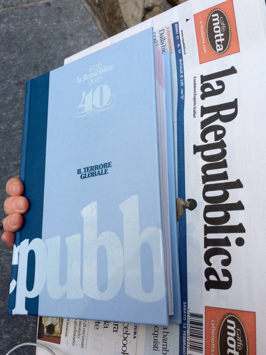 stealoia's tweet photo. Sono 4! Il terrore globale in edicola con @repubblicait #rep40 @AlessandraSway @sariccia @GioCedrone @cate_grignani https://t.co/FpBcn3pWFN