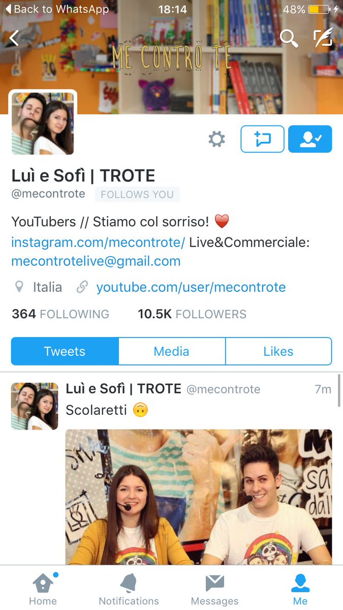 shippolufi's tweet photo. sono contenta che siate tornati ❤️ @mecontrote https://t.co/ZmMpE46VlQ