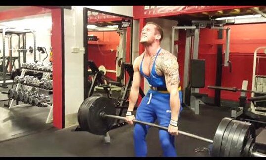 Our very own <a href="/MadMonk180/">Arron Monk</a> hitting a 232.5kgs deadlift #fevogym #sponsoredAthlete #darts #andoveruk