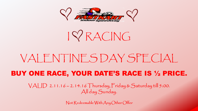 FastKartSpeed's tweet photo. Check out our Valentines special https://t.co/mtDTabIR29