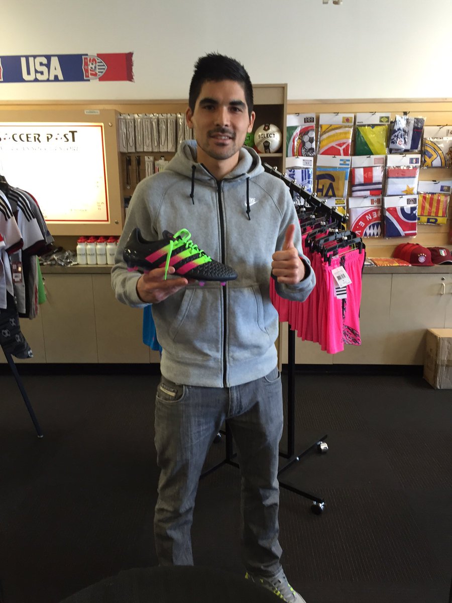 Thanks so much to my friends at <a href="/SoccerPostCary/">Soccer Post Cary</a> for taking care of me! Boots are looking sharp!