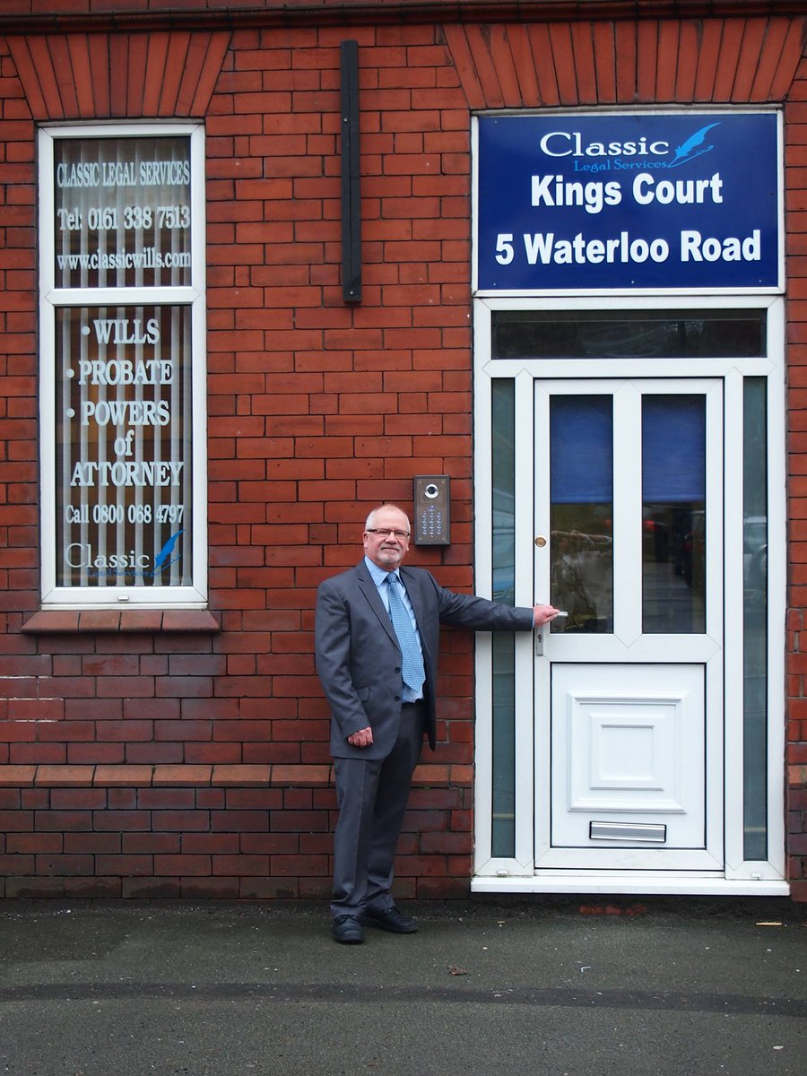 Pop in for advice on Wills &amp; Probate at our offices on Waterloo Rd, Stalybridge. We've been here just over 2 years!