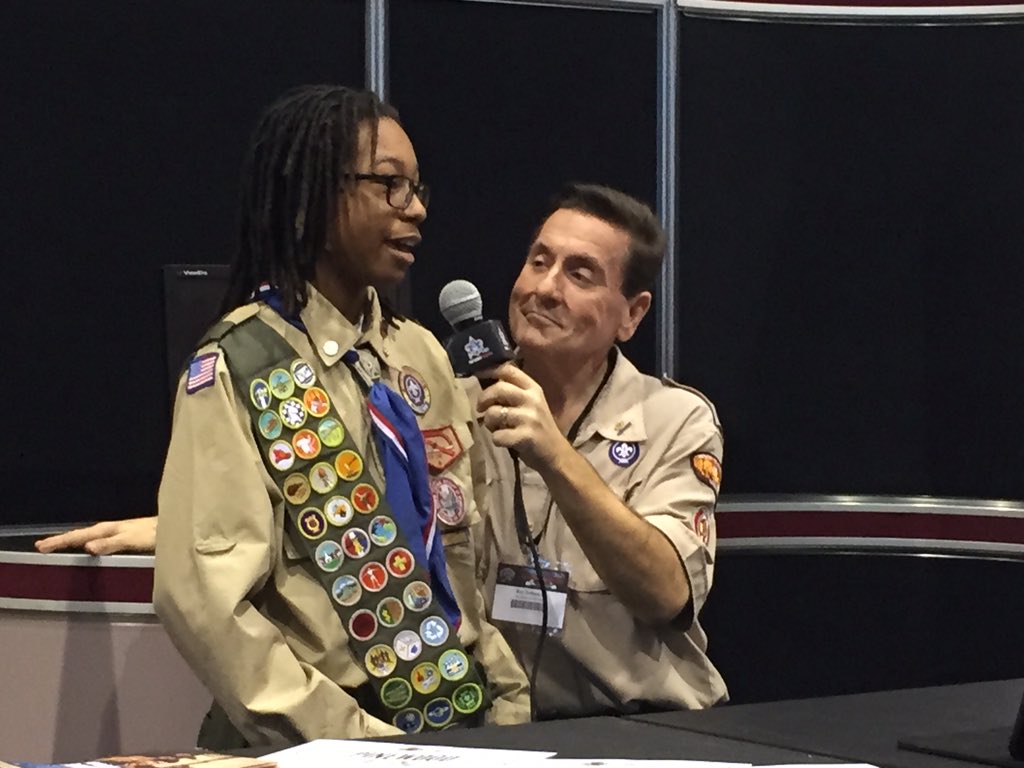 ScoutChannel's tweet image. Eagle Scout from troop 1791! So awesome to see Eagles scouts here at the auto show!