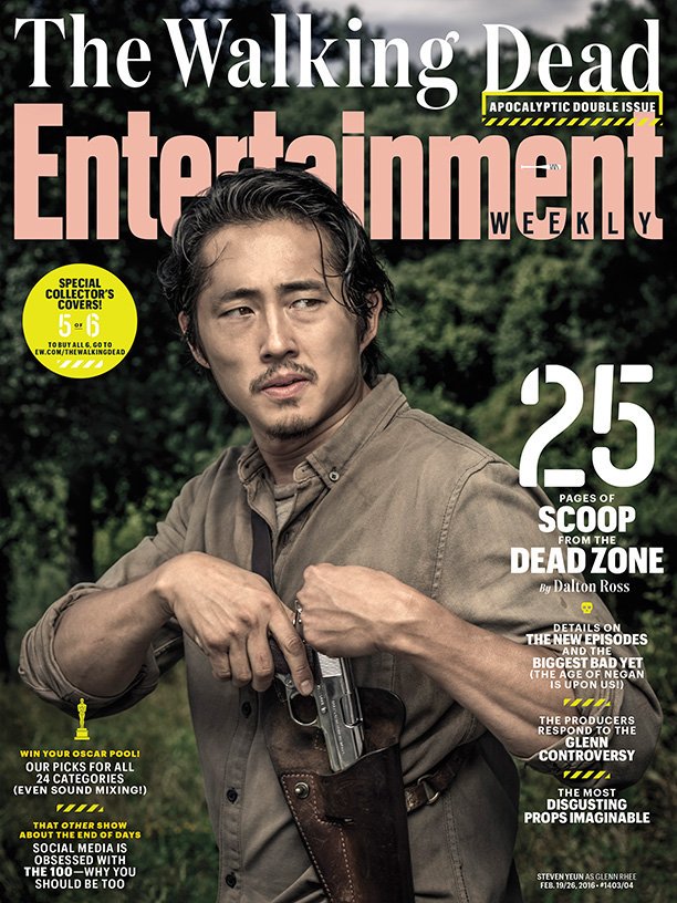 TheTw1tterDead's tweet photo. Has everyone seen #NegansBat #Lucille on the cover of #EWMag #TheWalkingDead #NegenIsComing #SubtleClues #TWD https://t.co/2dYC7QxwT5