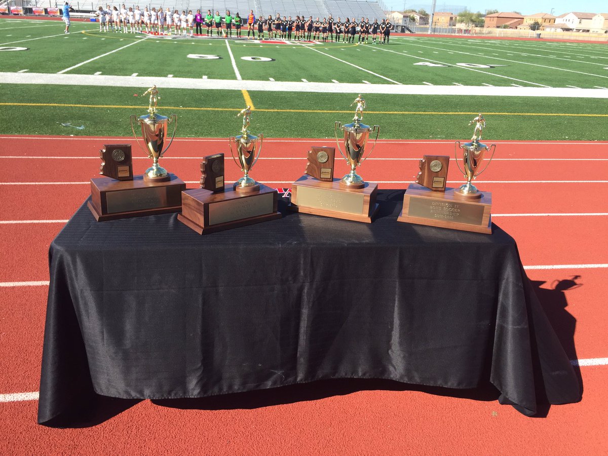 HSTucson's tweet photo. No. 7 seed #TanqueVerde faces No. 4 Phoenix #AnthemPrep for girls soccer Division IV crown #TVvsANTP #azhs https://t.co/GSCWscngN5