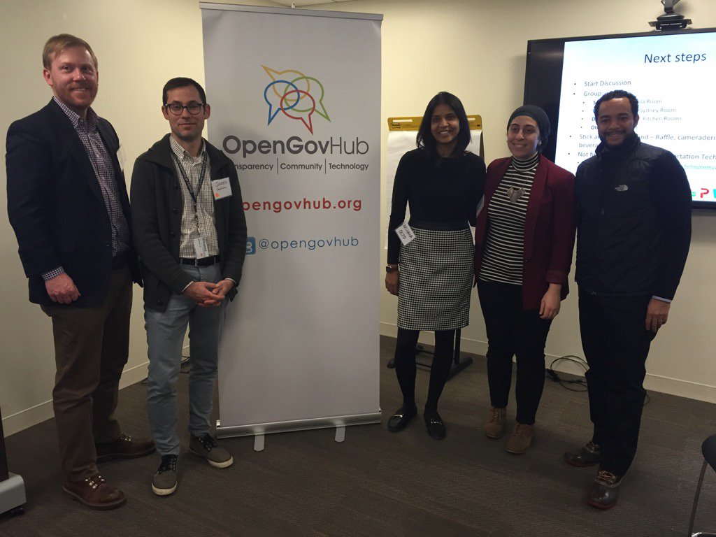 DDOTDC's tweet photo. Huge TY to our hosts for the #vzHack event. .@OpenGovHub you rock. https://t.co/eQzNpnYmee