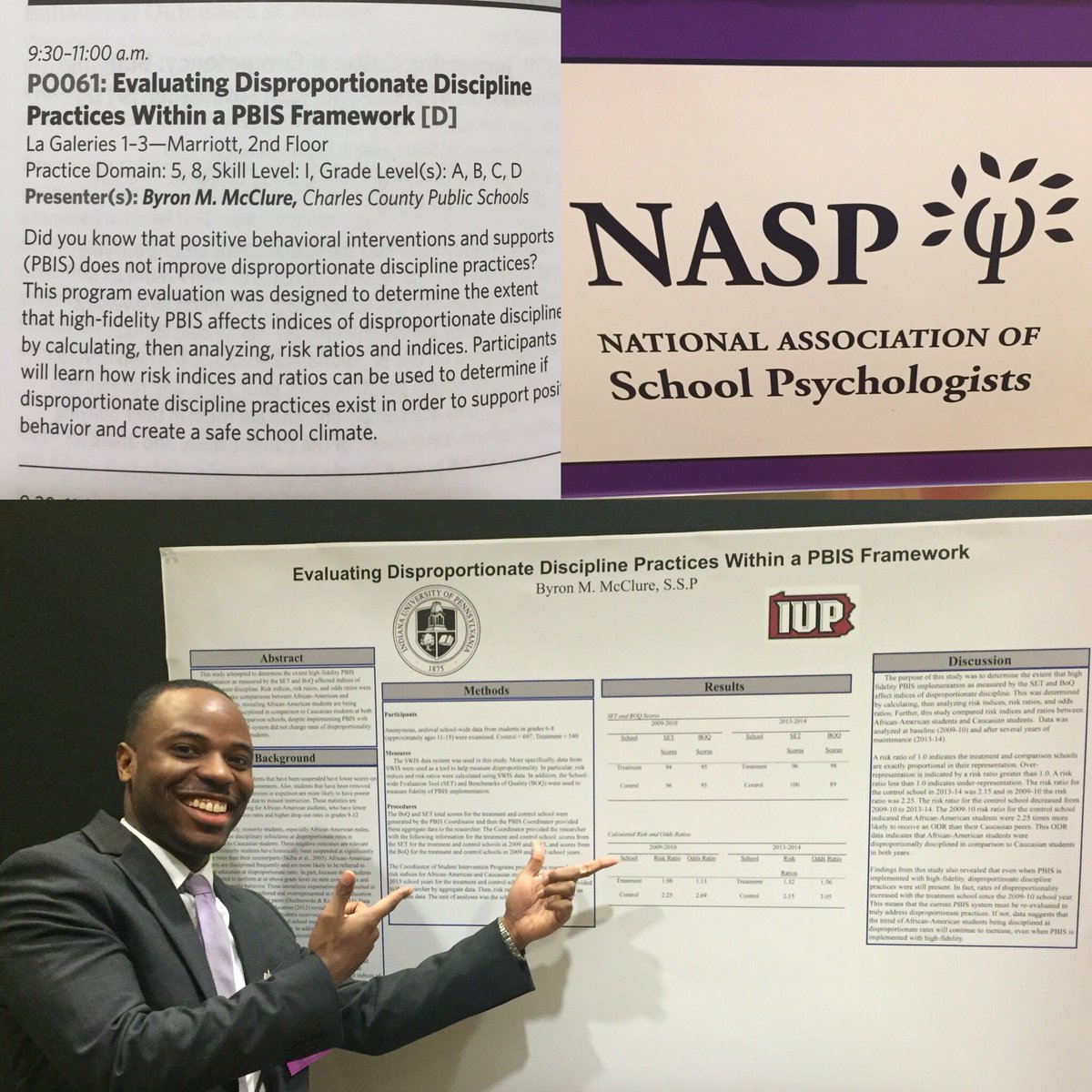 SchoolPsychLife's tweet photo. Got to present at the #NASP16 conference! I had such an amazing time, thanks @nasponline for a great event! https://t.co/gNgN7sby6M