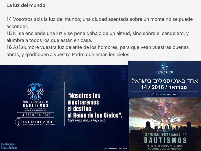 LldmEncinosXal's tweet photo. @ChampiGs182 @BereaInter 
#LdmBautismos #SoyLuzdelMundo 
#LdmBautismos #SoyLuzdelMundo
#LdmBautismos #SoyLuzdelMundo https://t.co/5491FRH2Rk