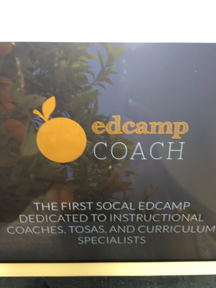 DrDTom's tweet photo. Meeting and tweeting at OCDE Ed Camp Coach. 
#edcampcoach #socalEDcoach https://t.co/MwZ4FmGvub
