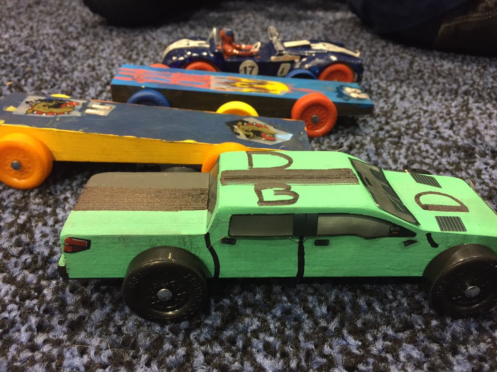 ScoutChannel's tweet image. We got our own cars here at the auto show!