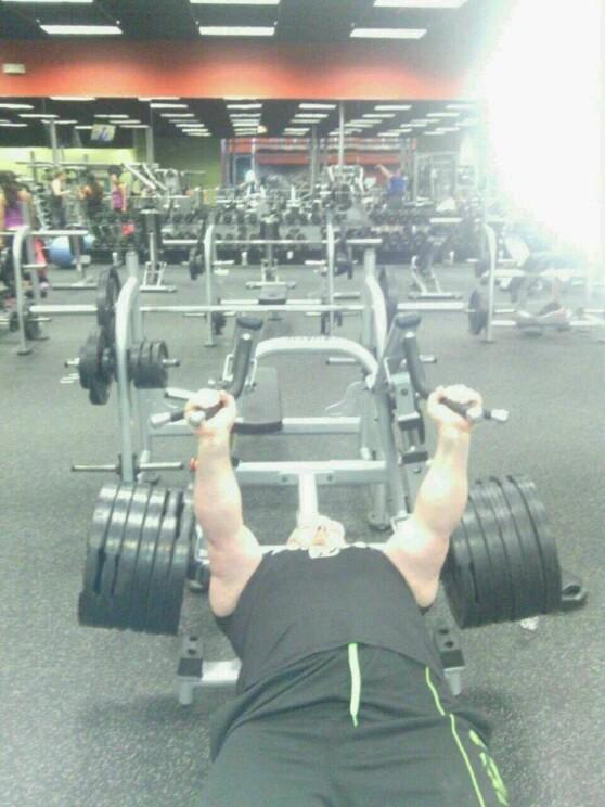 FloydByrum's tweet photo. @Rambobiggs my main photo 650lb safety spot bench #infowarslife and I haven't even ordered super male or anthro yet https://t.co/H4QbRKodTX