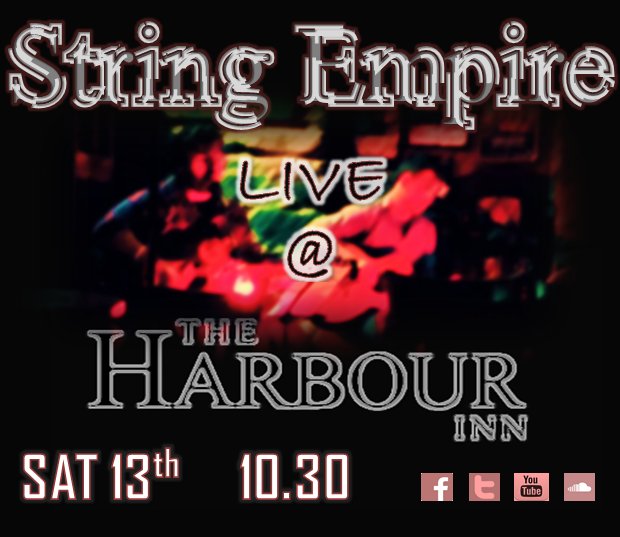 StringEmpire's tweet image. Not long till we descend upon The Harbour Inn, Buncrana!
@harbourinnhotel @whatsondonegal