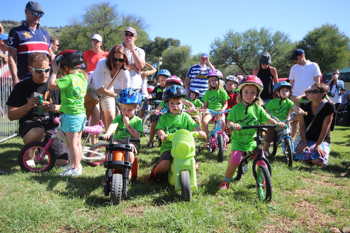 Looking young, fit and ready to ride #KidzChallenge #ConquerTheBush #NedbankCycle <a href="/windhoekexpress/">Windhoek Express</a>