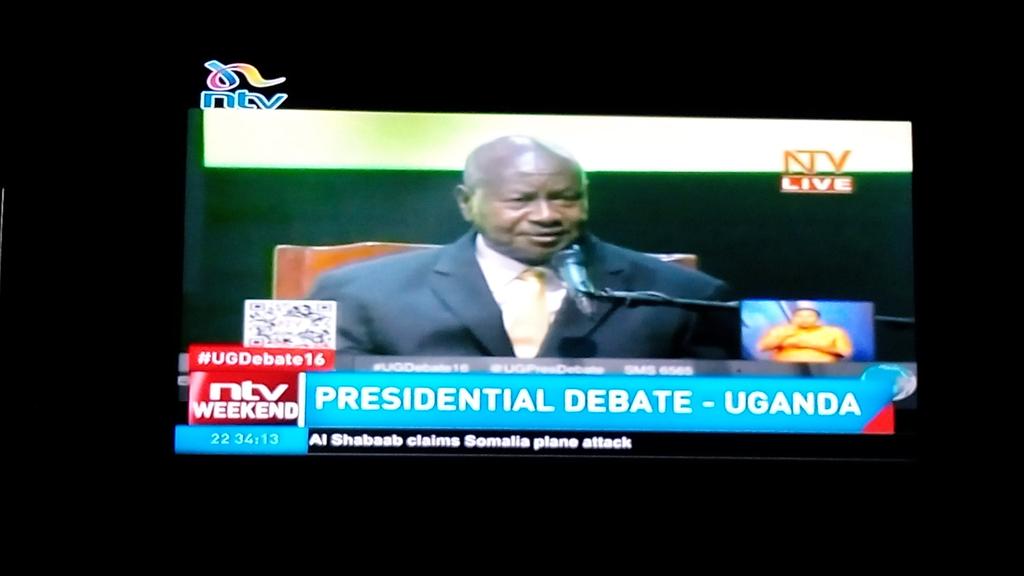 David1Mutai's tweet photo. Congratulations to President #Museveni of Uganda for accepting to take part in Presidential debate 2016 #UGDebate16 https://t.co/8zTBFYvaKe