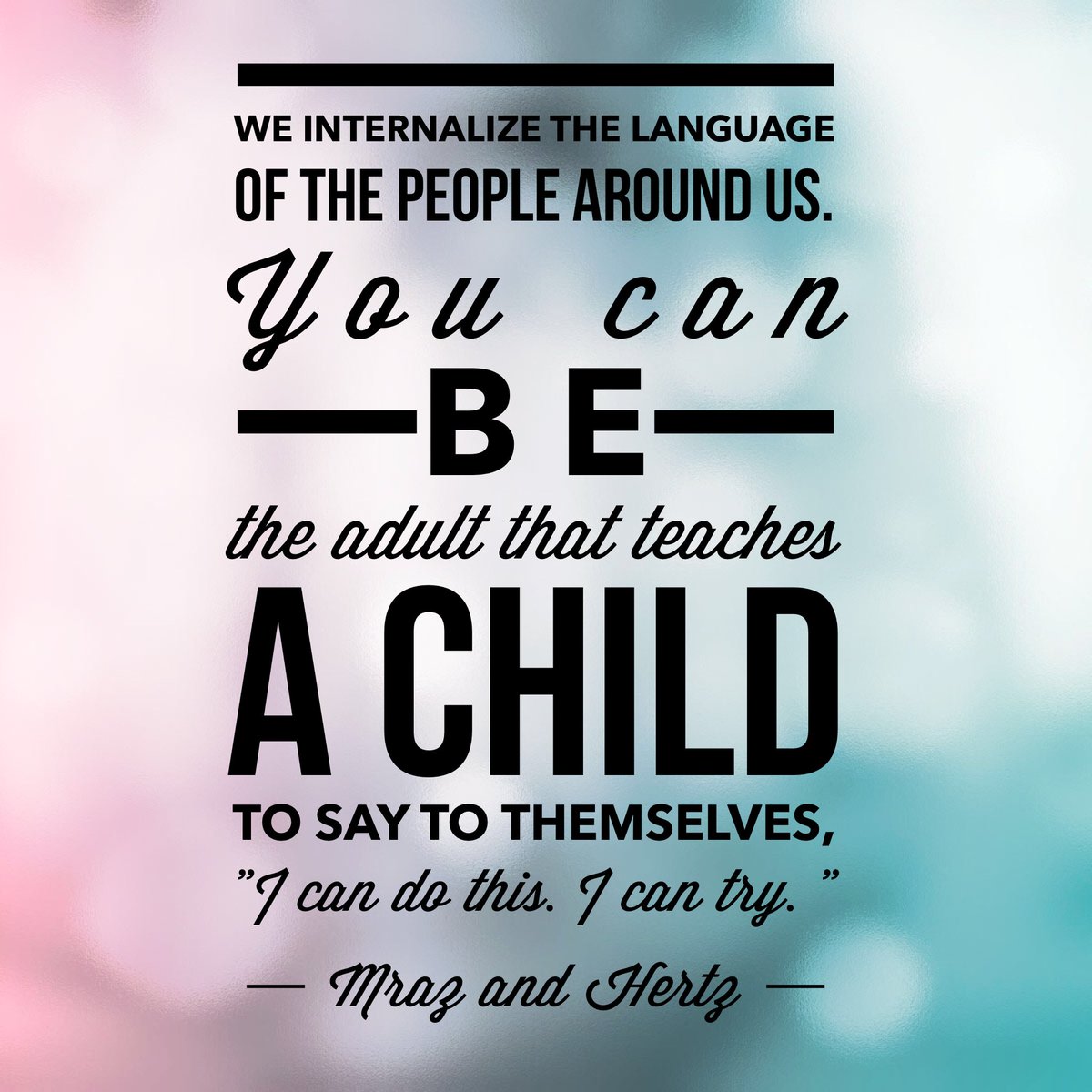 leahod's tweet image. One voice can make an impact that lasts for years. #mindsetforlearning