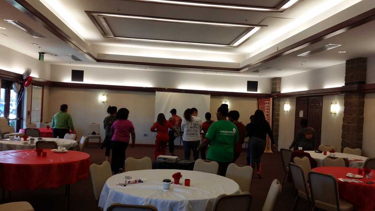 ElkGroveDeltas's tweet photo. #Zumba at Elk Grove Alumnae Chapter's Physical and Mental Health Program today. #EGADST #mentalhealth #EGAPMH https://t.co/nNTfEDCRia