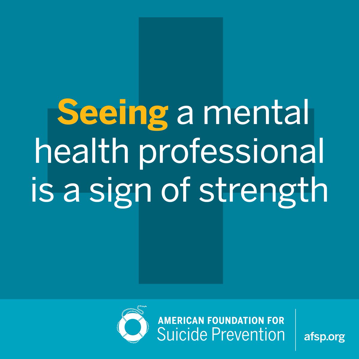 afspnational's tweet image. RT to help us create a culture that’s smart about #mentalhealth. #StopSuicide
