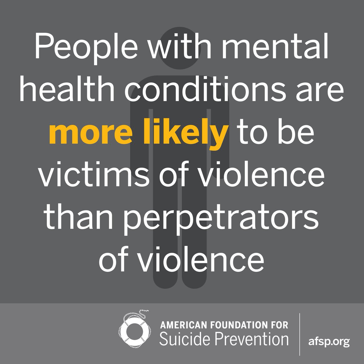 afspnational's tweet image. RT to help us create a culture that’s smart about #mentalhealth. #StopSuicide