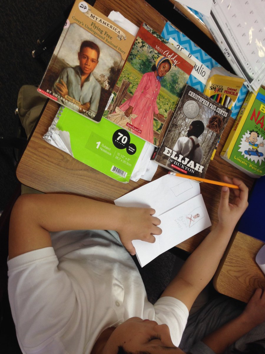Readers make brochures about their historical fiction books/era to celebrate the end of our unit! <a href="/TCRWP/">TCRWP</a>
