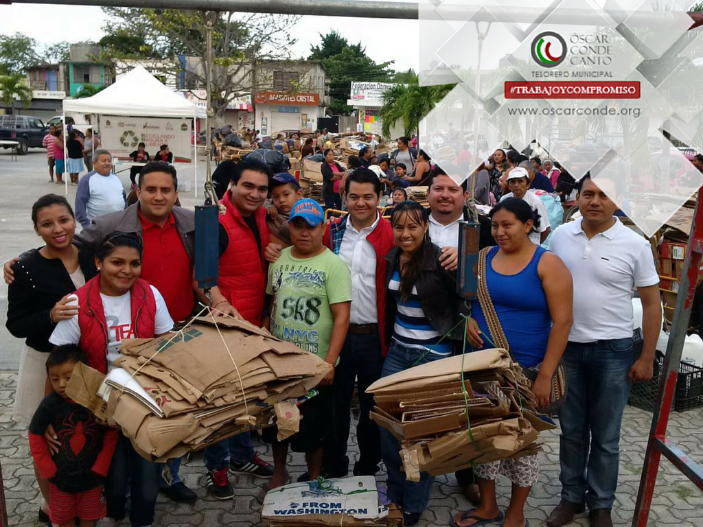 OscarCondeCanto's tweet photo. En #Tulum el programa "Basura por alimentos", ha tenido grandes resultados. #TrabajoYCompromiso #TulumMejorQueNunca https://t.co/hoWmmE2lVA