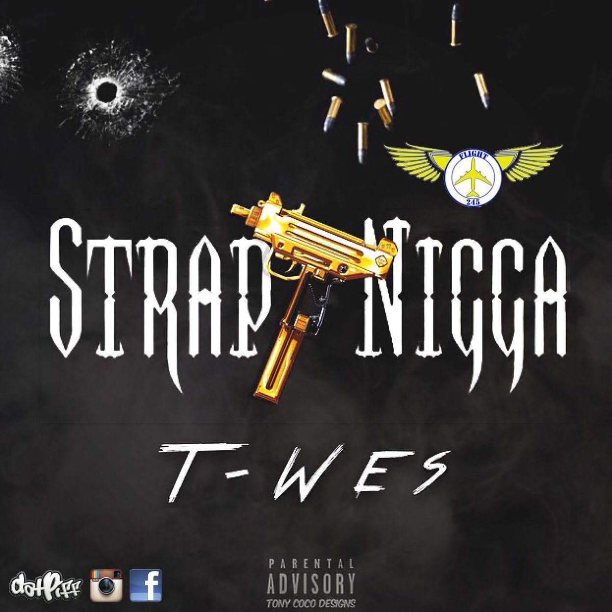 TIGER_WES's tweet photo. Dropping this at #245  #Strapnigga #Trapniggacover https://t.co/cI0Dje2swg