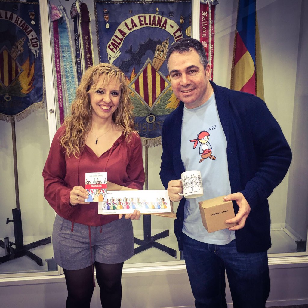 oopsplanet_com's tweet photo. Enhorabuena!! Con amor a la falla la Eliana-Cid! #falles. Marzo huele a @oopsplanet_com enhorabuena! https://t.co/kTT7DuxhxS
