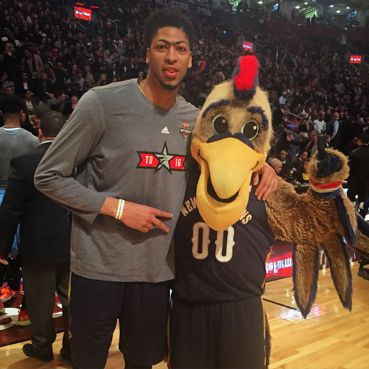 Our #Pelicans in The 6! #NBAAllStarTO