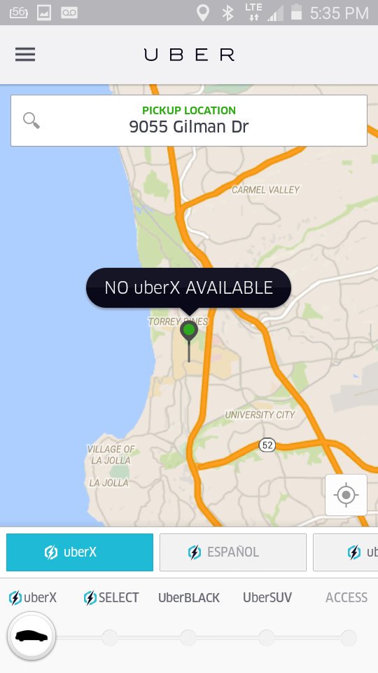 FlipUber's tweet photo. Looks like a GREAT Sat night in San Diego. No #UberDrivers in sight. @travisk Are you not entertained? #FlipUber https://t.co/FUz5jt9YvV