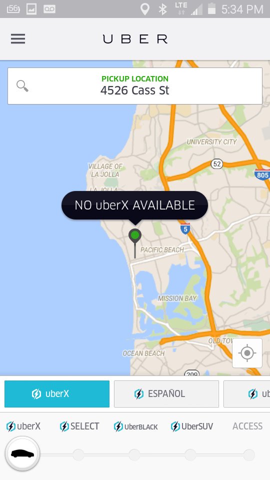 FlipUber's tweet photo. Looks like a GREAT Sat night in San Diego. No #UberDrivers in sight. @travisk Are you not entertained? #FlipUber https://t.co/FUz5jt9YvV