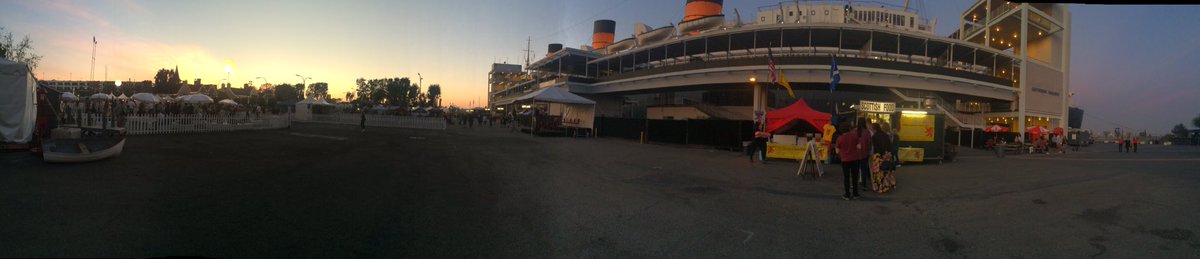 See you tomorrow #QueenMary #ScotsFestival