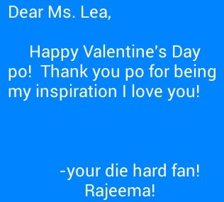 ReidUday's tweet photo. @MsLeaSalonga https://t.co/Kg4uhWdCMd