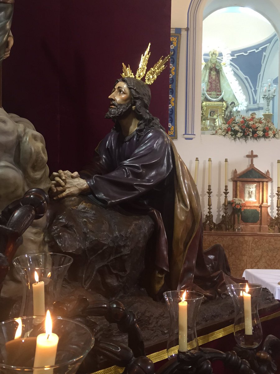 Finalizados los cultos al Señor del Huerto de <a href="/losnegros1948/">HdadSantoSepulcro</a> en la ermita de Madre de Dios. #semanasantacañetera