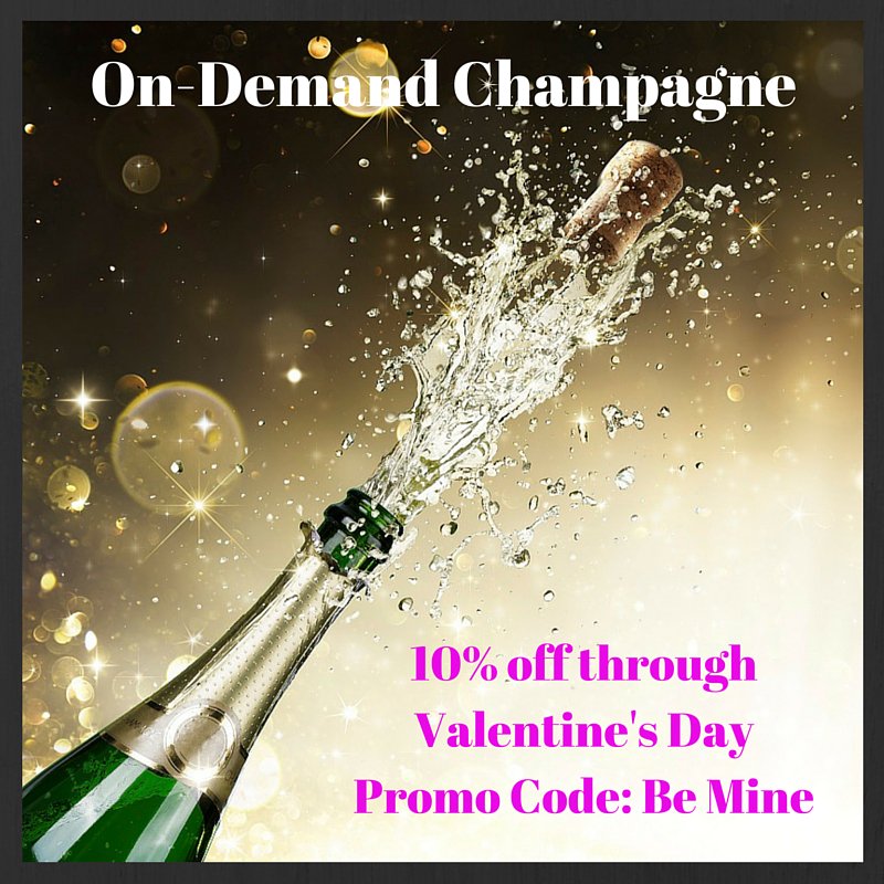 Get 10% off all alcohol delivered to your door. #deals #valentinesday #bemine