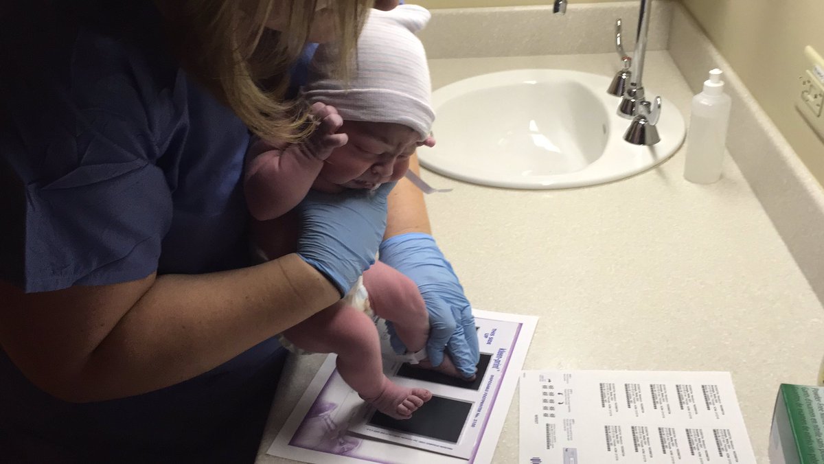 admanaswege's tweet photo. Welcome to the world Peyton Joy Aswege. So proud of @BarbJoyAswege &amp; can't wait to bring her home! https://t.co/tgsNva9LF7