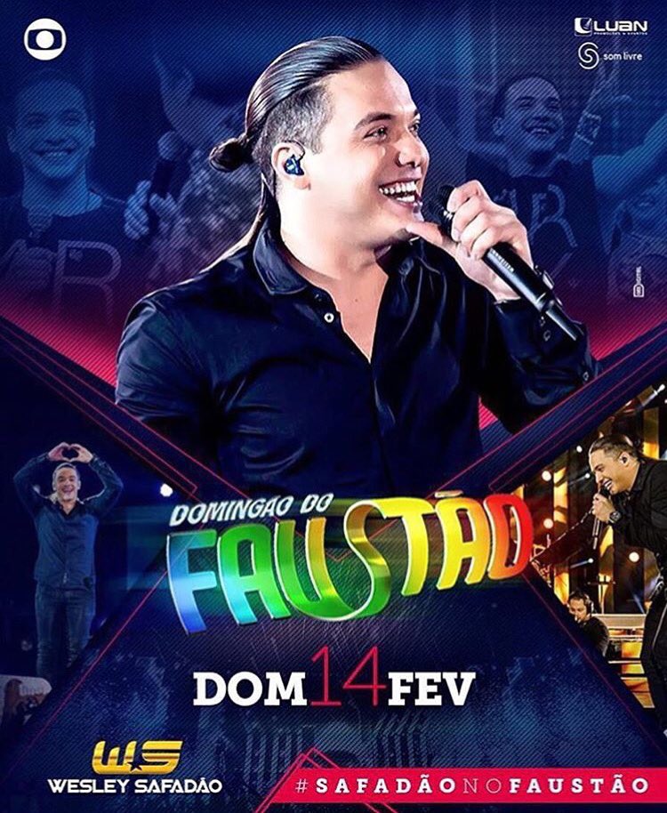 WesleySafadao's tweet photo. Passando pra lembrar a toda a galera que amanhã vamos estar ao vivo no Programa do Faustão! Todo mundo ligado! 😉🆚 https://t.co/c1OAZRi03Q