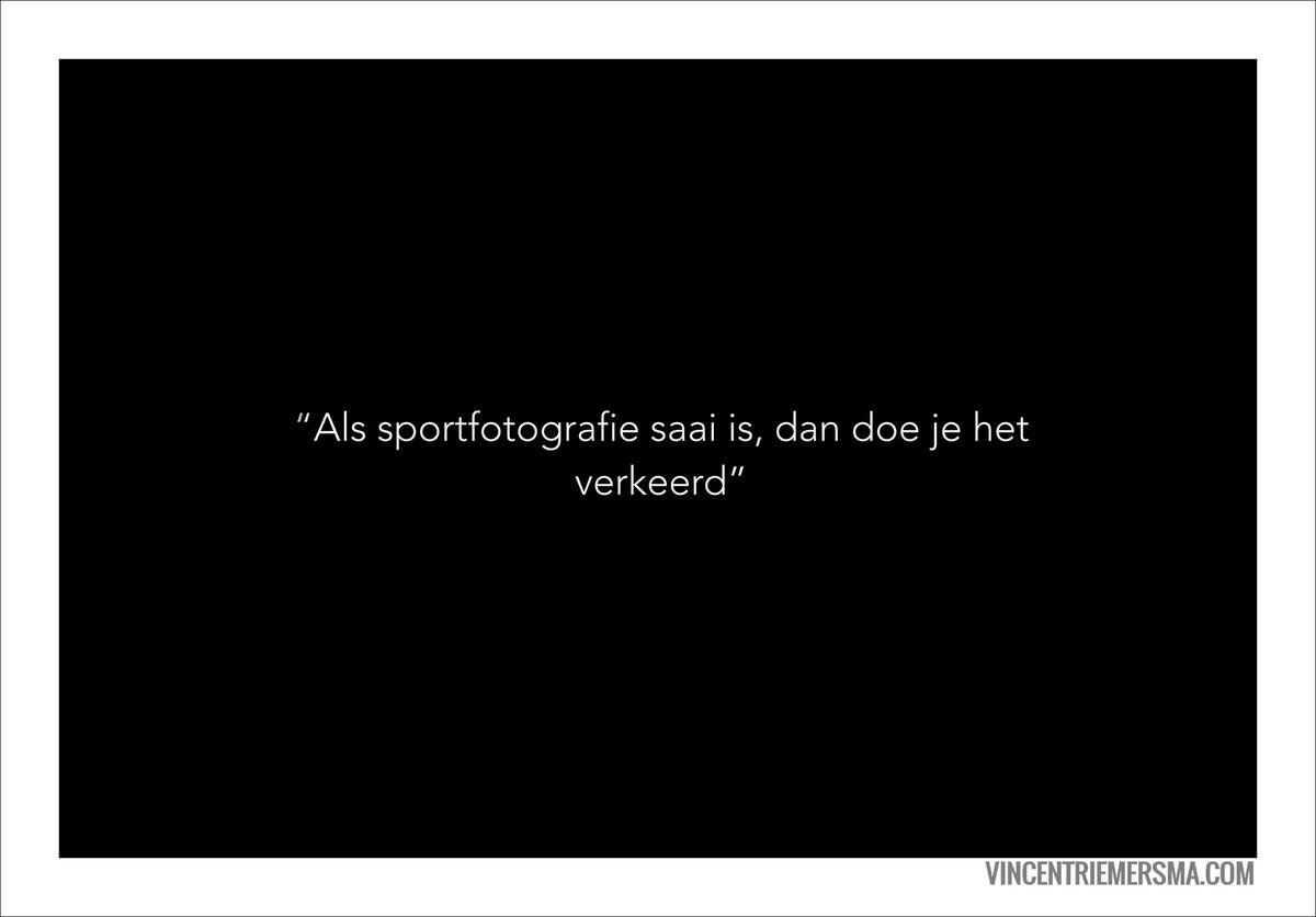 Onlangs gaf ik een lezing sportfotografie voor een groep van <a href="/NikonClubNL/">Nikon Club Nederland</a>. Mijn belangrijkste les #sportfotografie