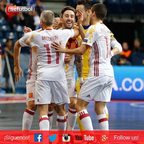 Grande <a href="/SeFutbol/">Selección Española Masculina de Fútbol</a> Sala!!!!! Enhorabuena campeones!!!! Merecido campeonato!!!! 🇪🇸#FutSalEURO