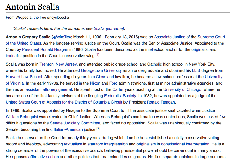 amadoit's tweet photo. That was fast. #Scalia https://t.co/7XQBtFM5L5
