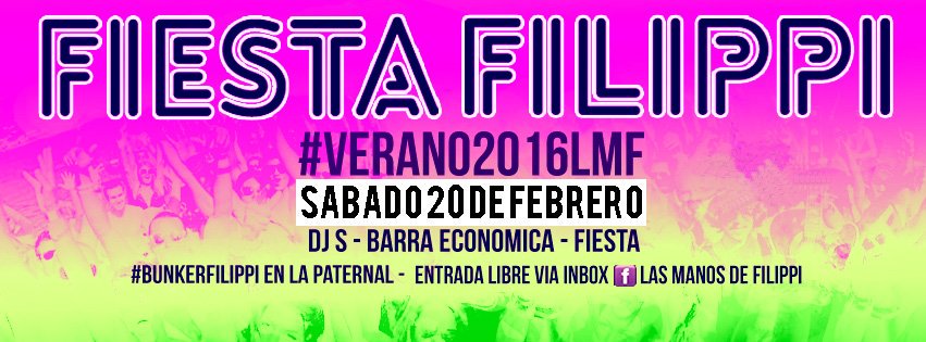 lmf_oficial's tweet photo. #Verano2016LMF #FiestaFilipi Volumen II
https://t.co/SNRMDdymub https://t.co/Gh4kzCNVQ0