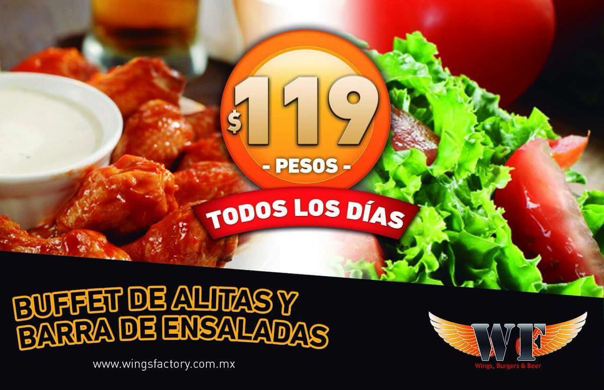 Total 71+ imagen wings factory buffet de alitas Abzlocal.mx