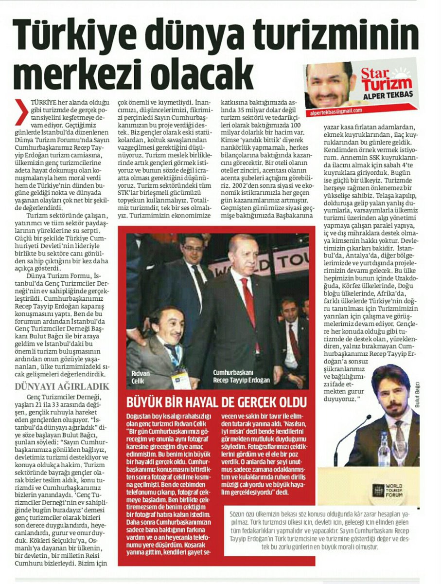 alpertekbas's tweet photo. https://t.co/y9KIUUkB3u Türkiye dünya turizminin merkezi olacak... https://t.co/AFPRxV3IzA