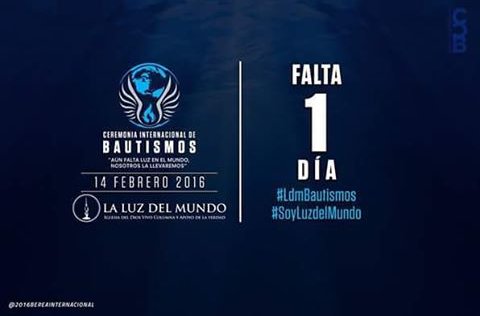 jobCriz's tweet photo. #SoyLuzdelMundo
#LdmBautismos https://t.co/Rg4825U36p