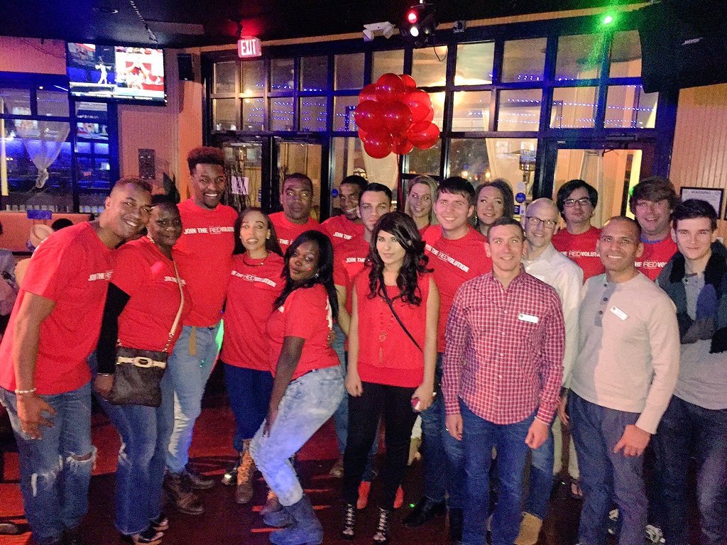 DallasRedFound's tweet photo. Our first official #DRFTakeover #JoinTheRedvolution @AzureAddison โฃโฅ๏ธ https://t.co/MBHmpCAWYi