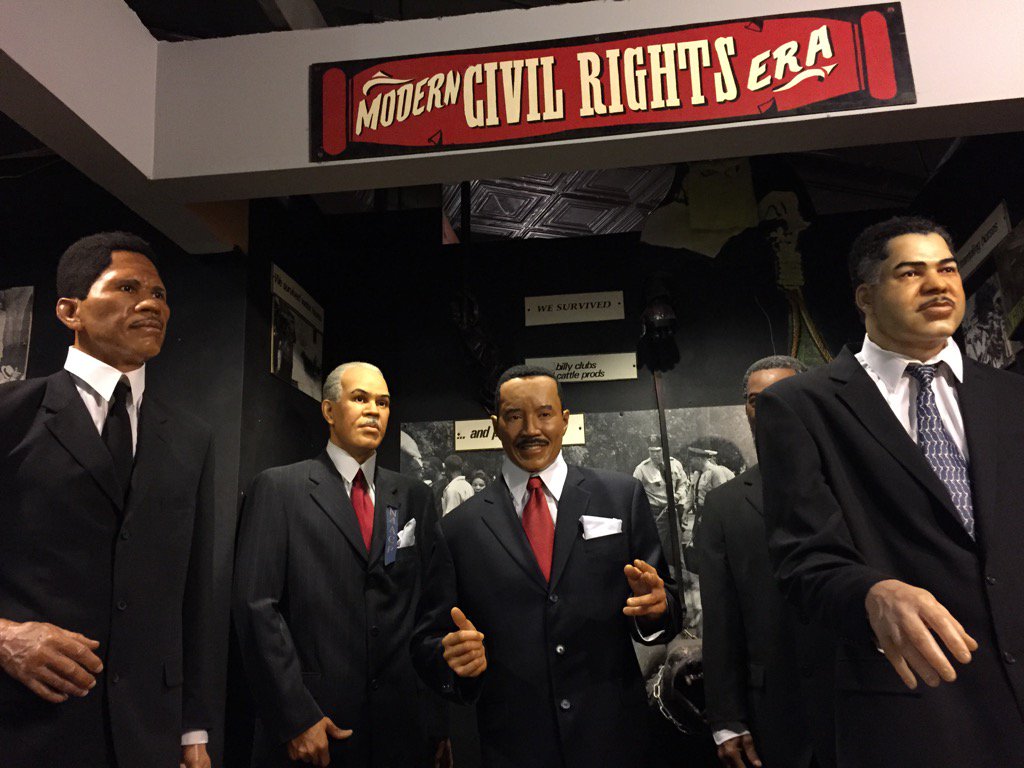 drolarkb's tweet photo. #WIAAHT2016 visits the Great National Blacks in Wax Museum. @WashInformer https://t.co/WqgPr6h5qH
