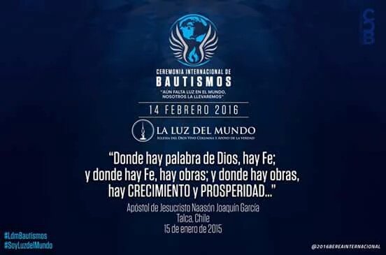 AEloin's tweet photo. El cumplimiento de la palabra de un Apóstol NJG
#LdmBautismos #SoyLuzdelMundo 
#SoyLuzdelMundo #SoyLaLuzDelMundo https://t.co/37kez3cfAO