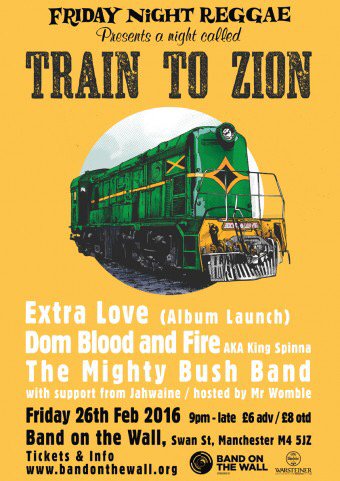ReggaeBritain's tweet photo. Train To Zion @bandonthewall @ExtraLoveMusic album launch+more 26th feb 2016/9pm-Late. 
https://t.co/fcVp0iurVg https://t.co/WyqAUsr8IK