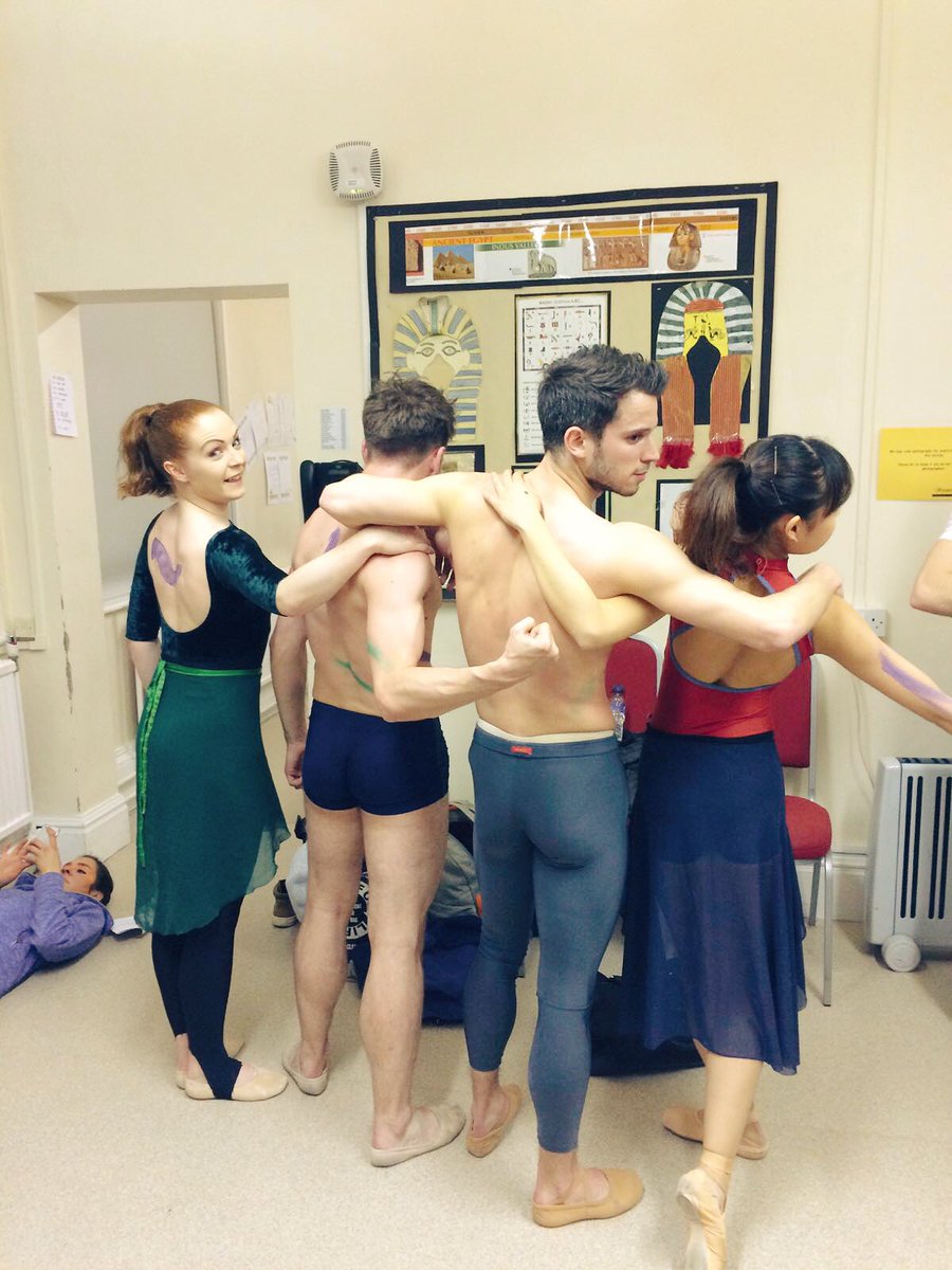 NicSmart7's tweet photo. My lovely people looking hot for the show tonight! Well done guys!!! #northernballet #mercergallery https://t.co/xrIPPGqidL